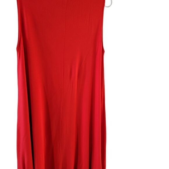 asos Petite Red Casual Midi Dress - Picture 5 of 15